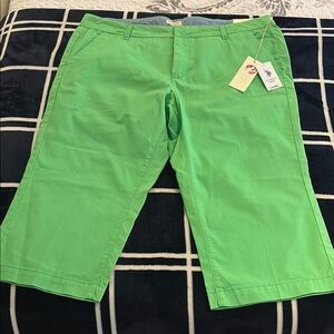 Green Women's Shorts